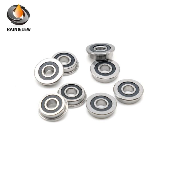 10pcs F695 2Rs mit 5*13*4mm ABEC-7 Flanschminiatur F695 Rs Kugellager F695RS für Voron