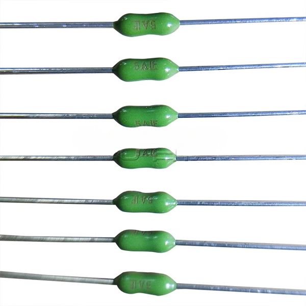 10pcs 2,4*7mm de chumbo axial fusível verde 125/250V 2,4 x 7 63mA 125mA 250mA 1a 2a 3a 4a 5a 7a 8a 10a FASH