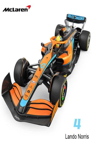 ElectricRc CAR 112 McLaren Remote Control F1 Modello di corsa MCL36 4 Modelli dinamici Lando Norris Formula RC Toy per bambino 118 SCA6074706