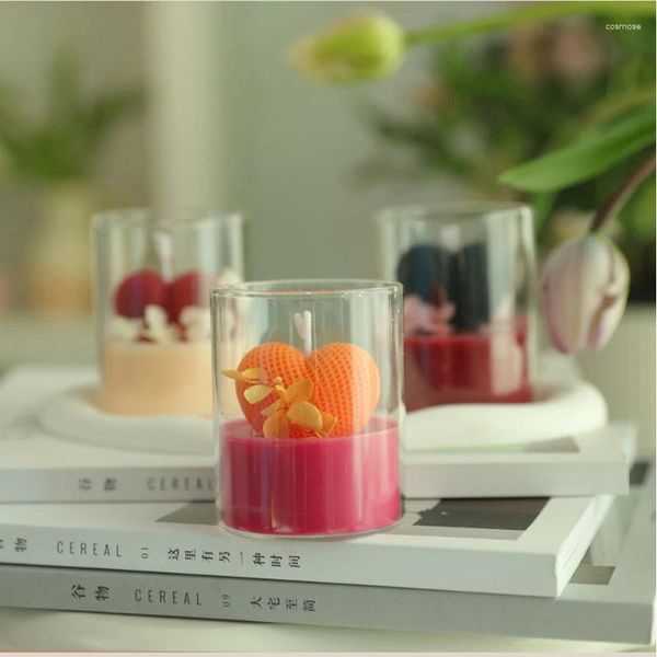 Kerzenhalter Glashalter für Wohnkultur kleine Teelicht Dekorative süße Pflanzenvase Wasser Hydrokroponik Blume