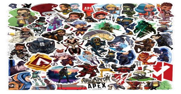 50pcs jogo ápice legends adesivos diy bagagem impermeável skateboard laptop guitar cartoon adesivo adesivo