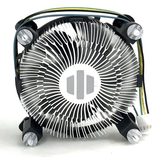 Pads CPU Cooler с 90 -миллиметровым алюминиевым радиаторам вентилятора для вентилятора CPU для Intel E97379001 Core I3/I5/I7 Socket LGA1150/1155/1156 4PIN E97379003