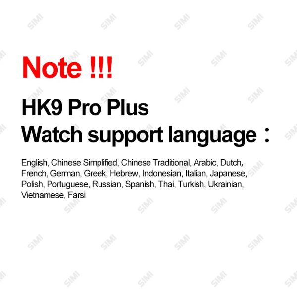 HK9 Pro Plus Gen3 AMOLED Smart Watch Women Men Chat GPT NFC Smartwatch 2GB ROM Music Gesture Control per Android iOS 2024