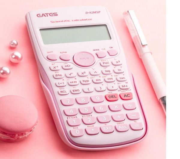 Digital Scientific Calculator 240 Funzioni 82ms Statistics Mathematics 2line Display D82MSP per studentessa studentessa Undergraduate5786348