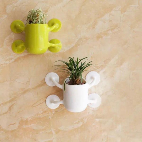 Vasi piccoli vaso di fiori carnosi creativa muro di vetro fiorestro semplice aspirazione tazza di terrari geometrici pentole