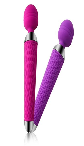 USB Заряда AV Magic Wand Vibrator для женщины секс -продукт AV Vibrator Electro Sex Toy для женщины клиторар Vibrator7814366