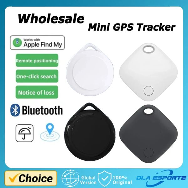 Akıllı Bluetooth GPS Tracker, iPhone Akıllı Etiket Değiştirme Bulucu için Anti Lost Hatırlatma Cihazı Bul ile Çalışıyor