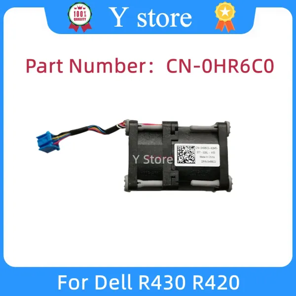 Pads y Store Original para Dell R430 R420 Fã de Fan de resfriamento 0HR6C0 HR6C0 CN0HR6C0 CMRFDA00 GFC0412DS 100% testado