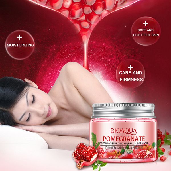 Bioaqua Fruit Sleep Face Mask Skincare Anti -Maringle Acne Увлажняющие маски для лица