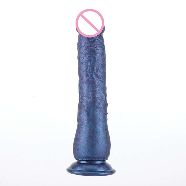 Base masturbatore di dildo silicone morbido femminile con una tazza di aspirazione giocattoli sexy di stimolazione a g-spot vibratore