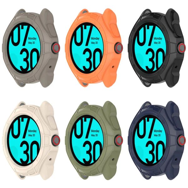 Soft TPU -Hülleabdeckung für Ticwatch Pro 5 Schutzschalenrahmen Stoßfänger für Ticwatch Pro 5 Smart Watch Protector Case Zubehör