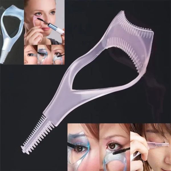 3 In 1 Wimpernwerkzeuge Augen Make -up Mascara Schildschutz Curler Applicator Comb Guide Card Tools Schönheit Kosmetische Werkzeuge Großhandel Großhandel
