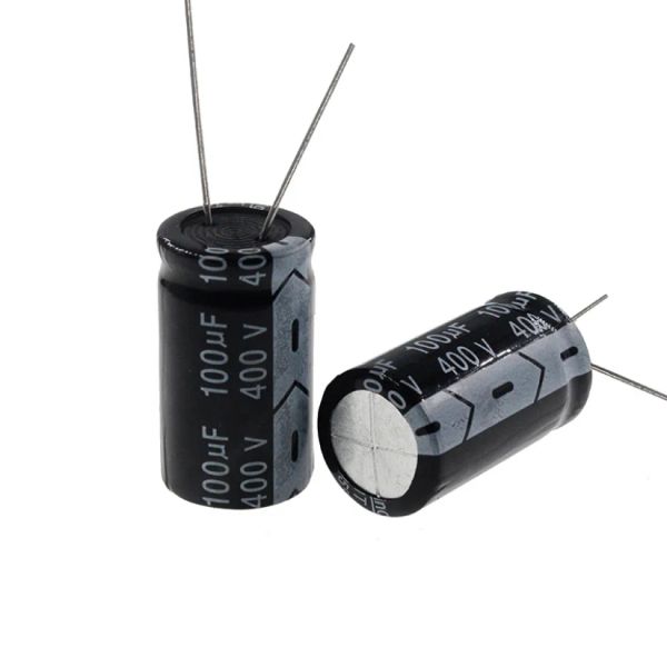 Capacitor eletrolítico de alumínio 400V 1UF 2.2 3,3 4,7 6,8 8,2 10 15 22 33 47 68 82 100 120 150 180 UF MFD