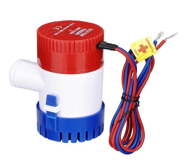 1100 GPH 12V Bomba de água de poço submersível de porão submersível elétrico para o barco Yacht8641549