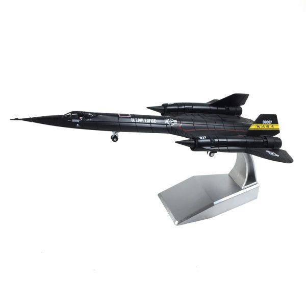 Jason Tutu 1/144 Scale US Air Force SR-71 Blackbird Reconnaissance Fighter Sr71 Diecast Metal Model Pront Dropping Dropping