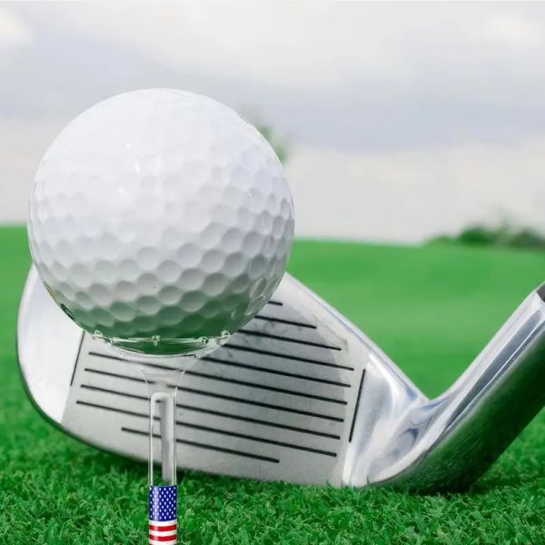 Taspli di golf trasparenti Principianti Allenamento da golf da golf magliette da golf trasparente attrezzatura da golf da golf proietta da golf con riposo a sfera