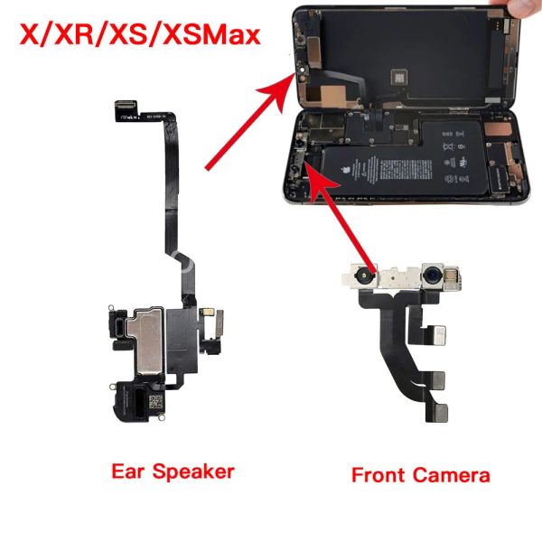 Frontkamera Flex für iPhone X XR XS 11 Pro Max Ohrlautsprecher Flex Kabel No Face ID Ersatz