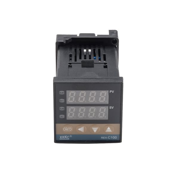 REX-C100 Controlador de Temperatura Digital Termostato Termoregulador Digital PID Termature Controller com sensor de sonda K Tipo K