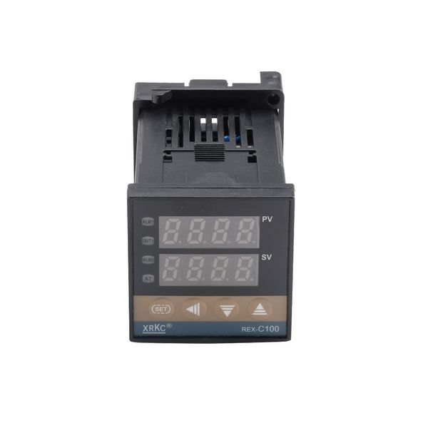 REX-C100 Digital Temperature Controller Termostato Terterogulatore PID TEMFERMATER DIGLIFICATOR con sensore di sonda K