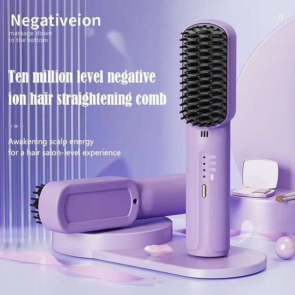 Mi Hair Foreerers 3200MH Женская электрическая расческа и выпрямляющие приборы для укладки волос Check Straightene 240401