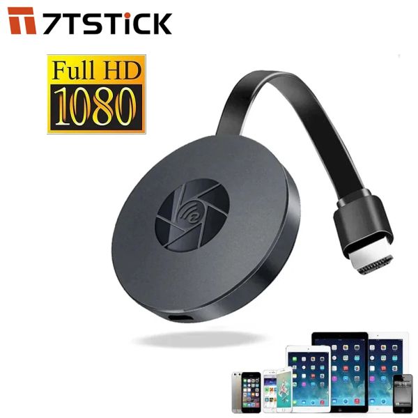 Box 7t Stick G2 TV Stick 1080p ТВ -ключа Chromecast для Mirascreen дисплей Hdmicabatible зеркальный экран для Android iOS