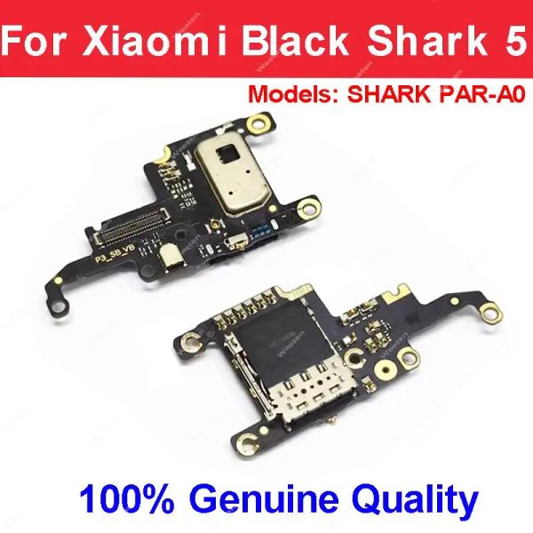 Per Xiaomi Blackshark 5 Pro 5Pro 5RS Signar Antenna Sim Card Sim Slot Shot Schem Antenna Connector Clex Cavo Flex Cavo flessibile