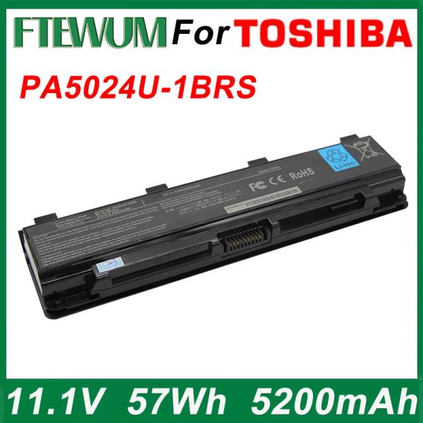 Piller PA5024U1BRS Toshiba Uydu için Dizüstü Bilgisayar Pili C800 C805 C840 C850 C855 C870 L800 L805 L830 L835 L840 L850 L855 L870 PABAS260