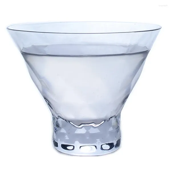 Tassen Diamantmuster Eiscreme Tasse handgefertigt milchig Tee Frauen Cocktailglas dicker Boden