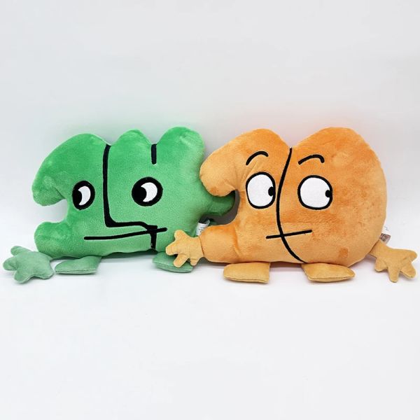 Batalha de jogo por Dream Island Plush Doll Toy Bfdi Rodeado Número de Animal Quatro Dez Quatorze Flores Firey Froboso Gotas aquático Bakey Presente