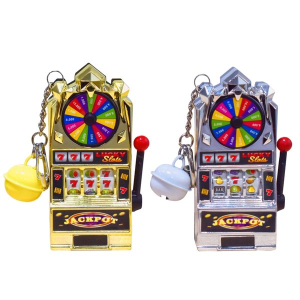 Mini Slot Machine Toy, Lucky Slot Machine Gambling Machine Bank con bobina rotante per la spedizione di drop regalo di Natale creativo