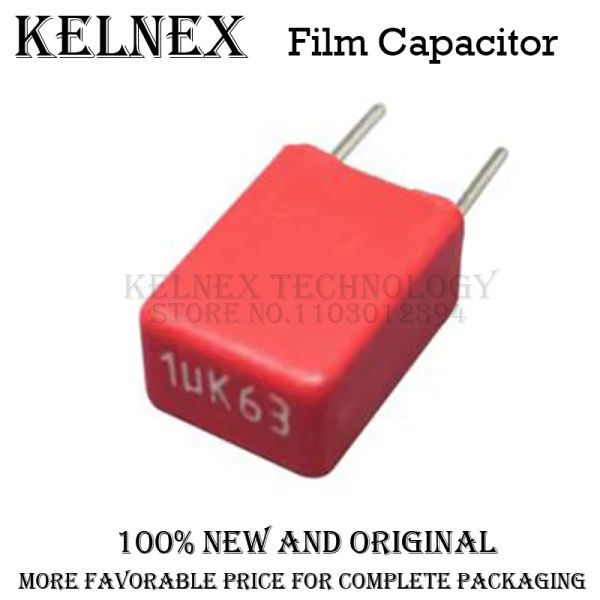 2PCS WIMA RED MKS2 Capacitor de 5mm Capacitor Hi-Fi Audio 0.1UF 1NF 0.01UF 1UF 1.5UF 10UF 22NF 2200PF 0.22UF 2.2UF 50V 63V 100V 250V P5