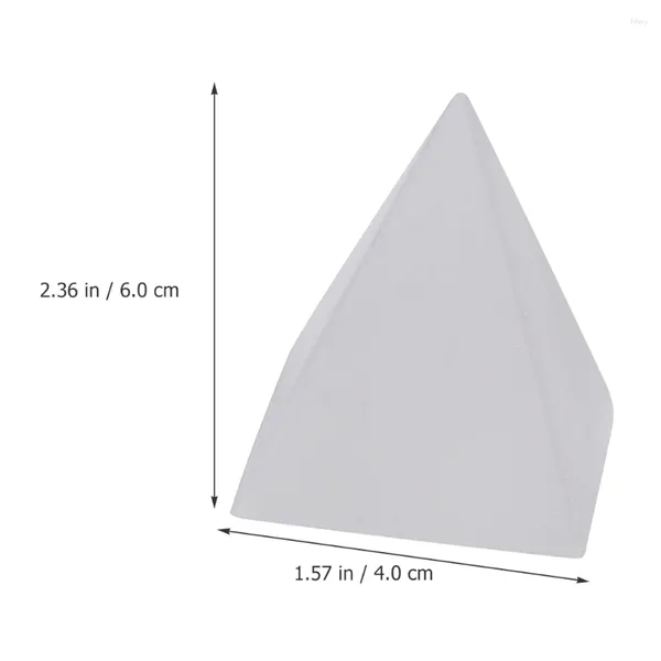 Миски домашний декор кристальный камень пирамида украшения украшения декоративное ремесло белое офис