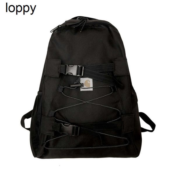 Nuove spalle 24SS Duffel Bags Spring Versione della versione esplosiva Scappuggino Scalatboard Backpack Student School Womens Mens Backpack