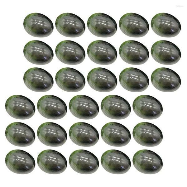 Partydekoration 30 PCs Nachahmung Olive Geburtstagdekorationen Blume Vase künstliche Früchte für lebensechte Oliven falsch