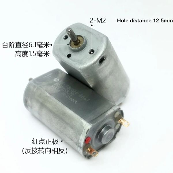 Mabuchi 180 Motor DC 2,4V-6V 3V 3,7 В высокая скорость 180SH Моторный моторный вал с валом для бретельственной щетки Dia 2 мм бритвы RC Hobby Hobby Самолет