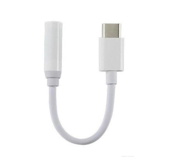 USB 3.1 TIP-C-C до 3,5 мм наушники кабель Адаптер тип C USB-C Мужчина-Женский Джек USB 3.1 O Aux Adapter для смартфона Type-C Huawei8070569