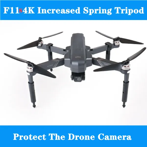 Equipamento de aterrissagem de acessórios para sjrc f11 2.5k / f11 4k pro / f11s 4k pro drone com acessórios de câmera peças de drone