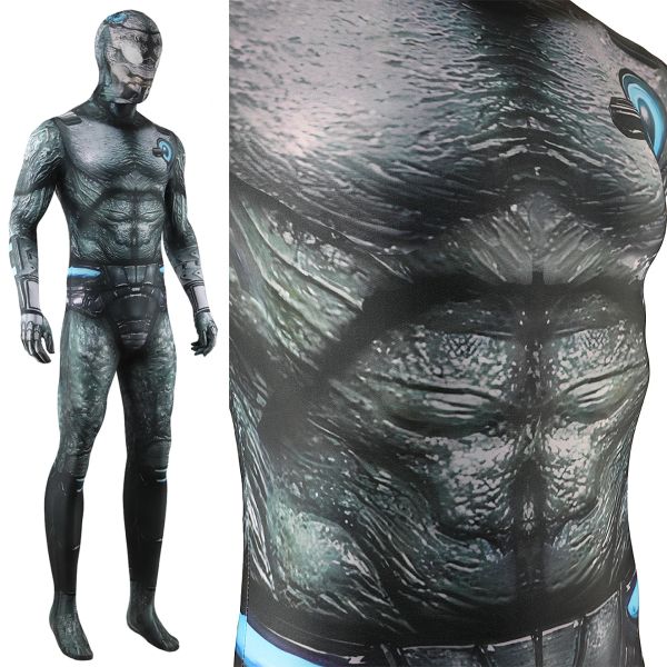 Predador de super -herói yautja cosplay 3d spandex impresso desfra -braces para predador yautja bodysuits zentai roupas de shalloween traje