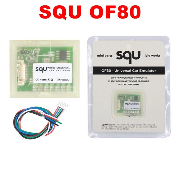 Várias opções STC de 68 do 80 Emulador de carro universal Squista de 68 de 80Support Immo/Seat Accuppy Sensor/Tacho Programs