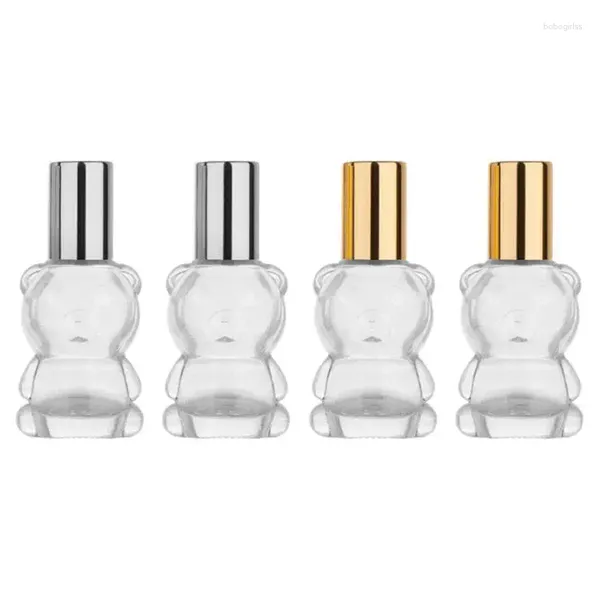 Depolama şişeleri parfüm uçucu yağlar sevimli komik tasarım yüksek kaliteli doldurulabilir şişe deodorant kapları