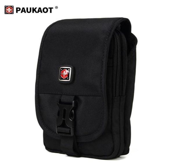 Paukaot tactical Bum Borse Fanny Pack Men039s Borse Belt Belt Bags Borse Telefono Porta da campeggio per esterni LJ2009301782875