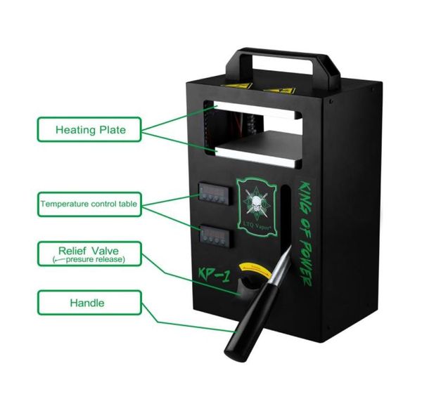 LTQ Vapor KP1 ROSIN PRESS MACHINE 4TONS Нагревающие пластины.