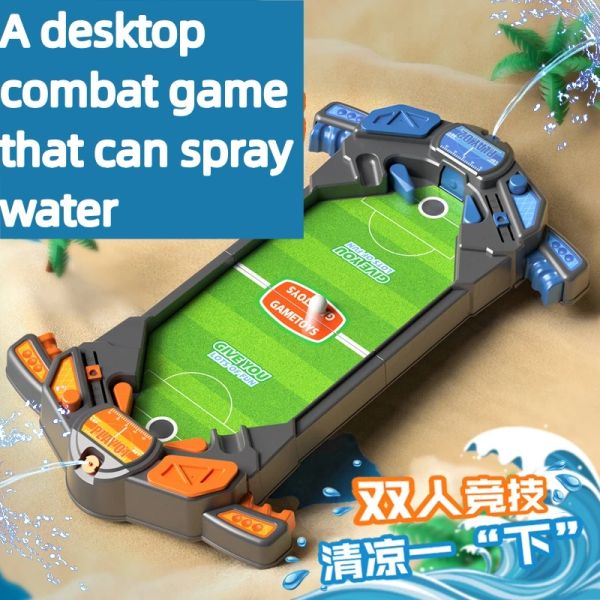 JOGO DE BOBELO DE FOODBOM Spray de Spray Família Kids Interactive Soccer Desktop Tabel Toy Toy Toy Mini jogos competitivos