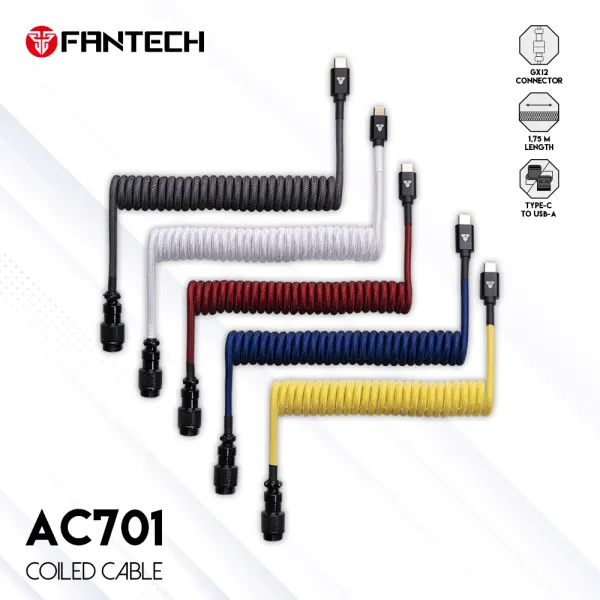 Аксессуары фантеч AC701 Механическая клавишная кабель тип C.