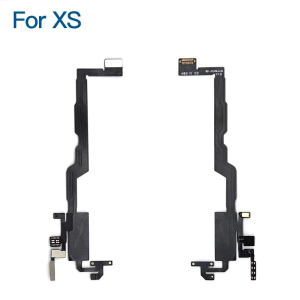 Cabo de orelha de orelha de luban para iPhone11 pro max x xs max xr 12 13 14 Pro Max Sensor Light Som Som Poneador de fone de ouvido Cabo flexível