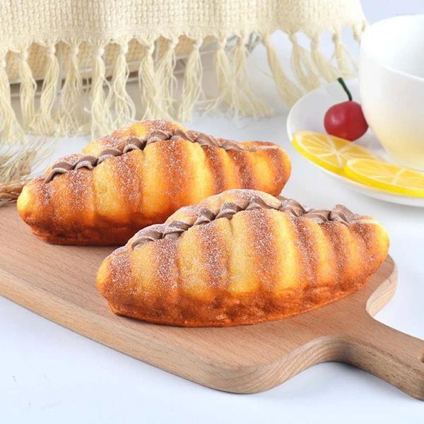 Fiori decorativi pane finto simulazione simulazione al cioccolato cremoso cucina cremosa cucina decorazione per la casa per la festa di nozze fornitura di educazione giocattoli