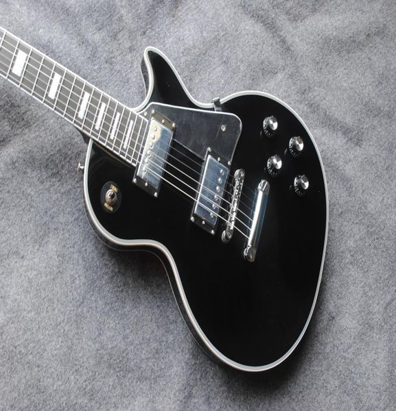 Black LP Custom Classical der 1960er Version Gitarre Gold Hardware Chinesische Fabrikgitars 2298647