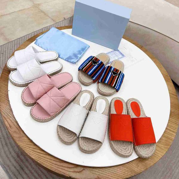 PRADO SLIPPER PRADO SLIPER CLÁSSICA DE MAIS FLIPPERS LUZUGHS Damas Slippers Soldes Sandálias de Plataforma de Borracha de Couro Verão Piscina Piscina Tamanho da Piscina 35-42 4KID