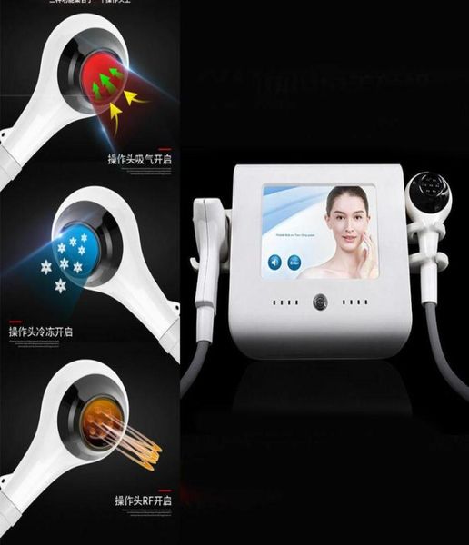Die neueste Technologie RF Thermolift Skin Straffing Machine mit 2 Griffen Kühlvakuumfrequenz für das Gesichtshebekörperformin6934175