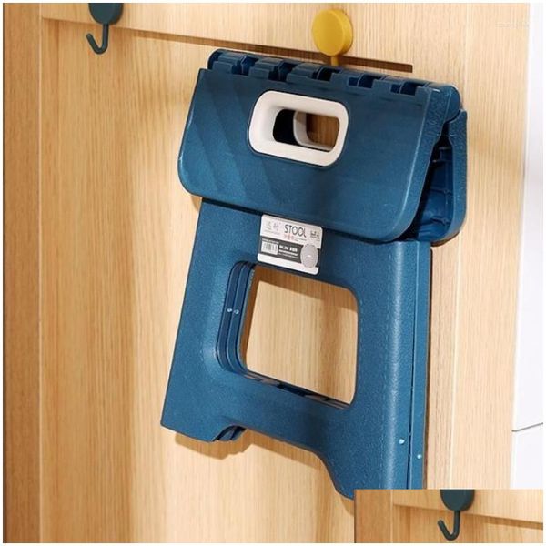 Mobili da campo mini sgabello da esterno portatile - 1 % Banco di sedia pieghevole in plastica addensata per Adts Kids Drop Delivery Sports Outdoors CAM DHP0B